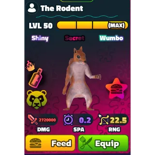 The Rodent (SW)(NC)(PP)(LV50) - Spongebob Tower Defense