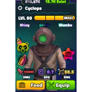 Cyclop (SW)(NC)(PP)(LV50) - Spongebob Tower Defense