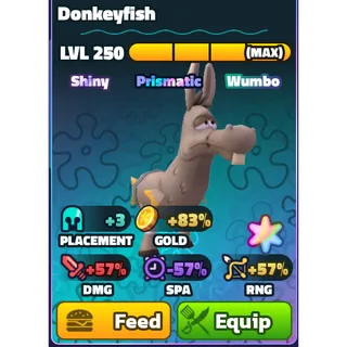 Donkeyfish(PET) (SW)(SS)(LV250) - Spongebob Tower Defense