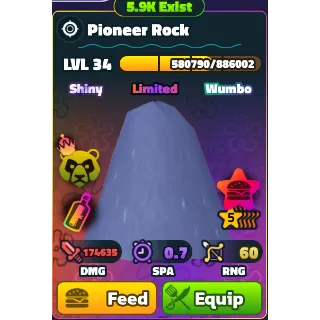 Pioneer Rock (SW)(5Star)(NC)(PP) - Spongebob Tower Defense