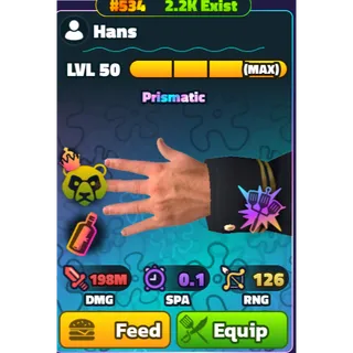 Hans (NC)(HDS)(Gold Tag #534) - Spongebob Tower Defens