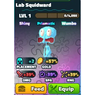 Lab Squidward (SW) (Clean) - Spongebob Tower Defense[Roblox]