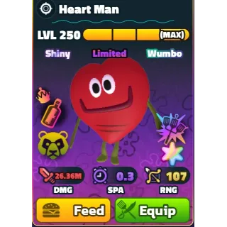 Heart Man (SW)(SS)(NC)(HDS)(MAX) - Spongebob Tower Defense