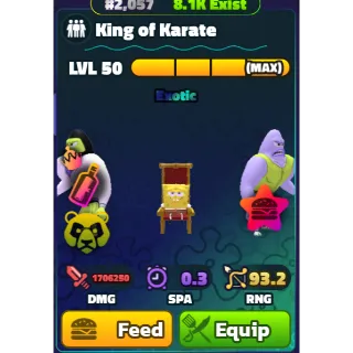 King of Karate (NC)(PP)(LV50) - Spongebob Tower Defense