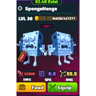 SpongeHenge (SF) - Spongebob Tower Defense