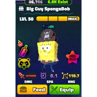 Big Guy SpongeBob (NC)(PP)(LV50) - Spongebob Tower Defense