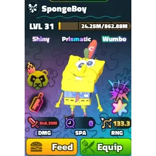 Spongeboy (SW)(SS)(NC)(HDS) - Spongebob Tower Defense