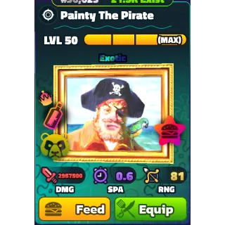 Painty The Pirate (NC)(PP)(LV50) - Spongebob Tower Defense