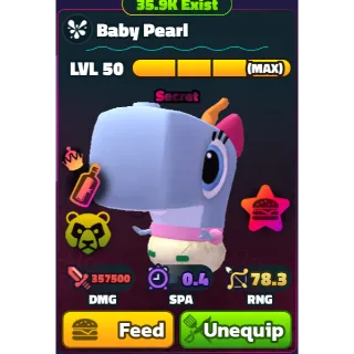 Baby Pearl (NC)(PP)(LV50) - Spongebob Tower Defense
