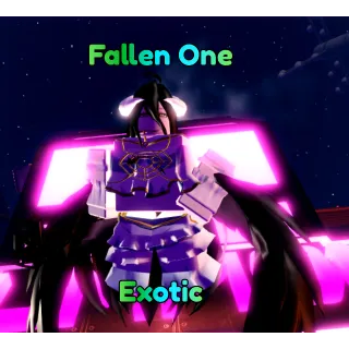 Anime last stand LIMITED UNIT 1 Fallen one (Albedo)