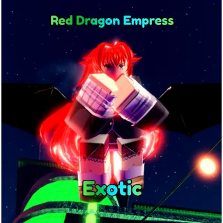 Anime last stand LIMITED UNIT 1 Red Dragon Empress 