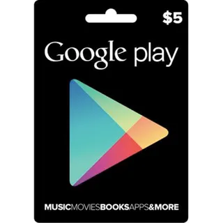 $5.00 Google Play