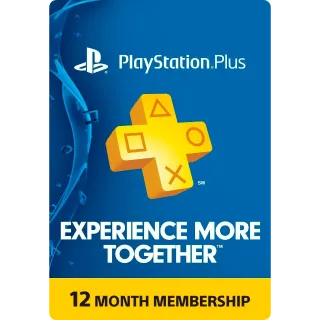 PlayStation Plus 12 month Essential (USA)