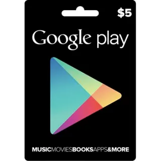$5.00 Google Play