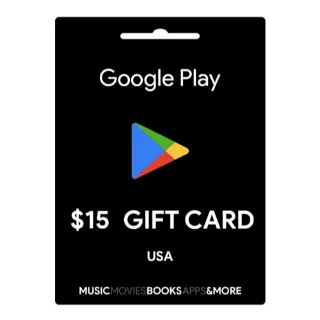 $15.00 Google Play