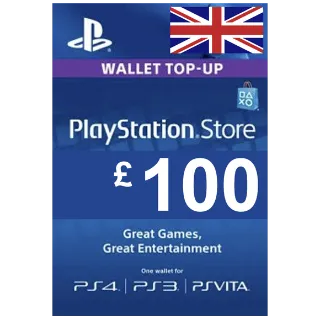 £100.00 PlayStation Store (UK)