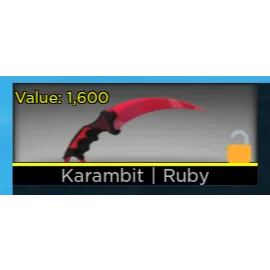 Karambit Ruby