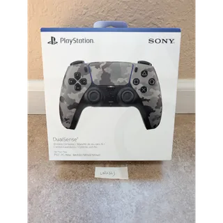Sony PlayStation 5 PS5 DualSense Dual Sense Wireless Controller Haptic Feedback Mic Headset Midnight Black