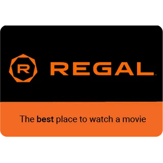 $50.00 Regal Gift Card US USD Digital Code Electronic | Automatic Instant Delivery