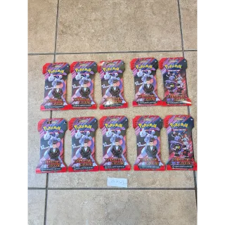 Pokemon Trading Card Game Scarlet Violet Destined Rivals 10 Booster Packs Sealed New