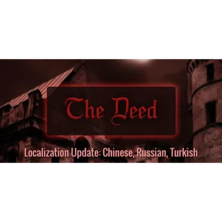 The Deed | Steam Code | Windows Platform | US United States | Digital Code | Automatic Instant Delivery