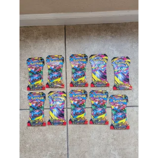 Pokemon Trading Card Game TCG: Mega Evolution 10 Booster Packs -100 Cards Total - Brand New Sealed