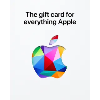$100 Apple Gift Card US United States Digital Code | Automatic Instant Delivery