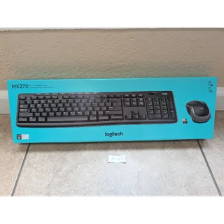 Logitech MK2270 Wireless Keyboard and Mouse Combo Black 920-004536 New 2.4 GHz