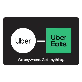 $100.00 USD Uber Eats or Uber United State US Gift Card Digital Code Electronic Code Voucher | Automatic Instant Delivery