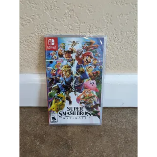 Super Smash Bros. Ultimate Edition - US Version -  Nintendo Switch Physical Cartridge
