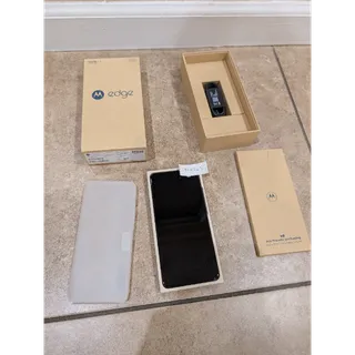 Motorola Edge 128GB Gray Network Unlocked 6.6in OLED 50MP Camera 8GB RAM 128 HD
