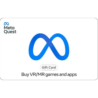 $50 Meta Quest Gift Card US United States Digital Code VR Virtual Reality Mixed Reality | Automatic Instant Delivery