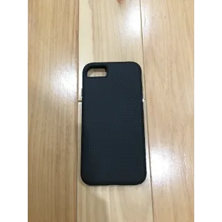 iPhone SE3 / iPhone SE2 / iPhone 8 / iPhone 7 Case Hybrid Modern Slim Grip Textured Design Black