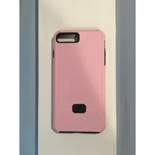 iPhone 8 Plus 7 Plus Case Hybrid Modern Slim Grip Textured Rugged Design Soft Pink
