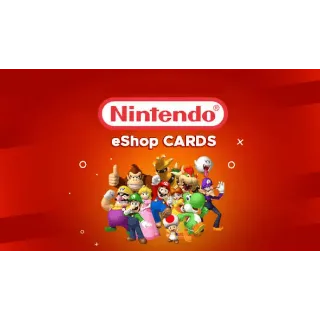 $10 Nintendo eShop Gift Card United States US Digital Code Electronic Code Voucher | Automatic Instant Delivery