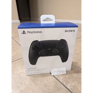 Sony PlayStation 5 PS5 DualSense Dual Sense Wireless Controller Haptic Feedback Mic Headset Midnight Black