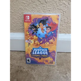 DC Justice League: Cosmic Chaos - Nintendo Switch Physical Game Cartridge Outright Games
