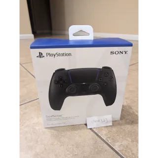 Sony PlayStation 5 PS5 DualSense Dual Sense Wireless Controller Haptic Feedback Mic Headset Jack Midnight Black