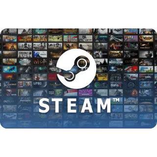 $50 Steam Gift Card US United States Digital Code Valve | Automatic Instant Delivery