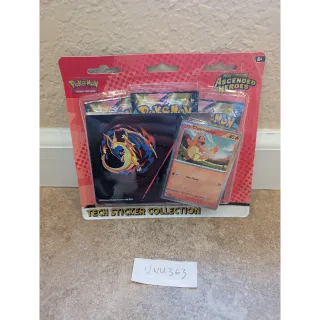 Pokémon TCG Mega Evolution Ascended Heroes Tech Sticker Collection - Charmander