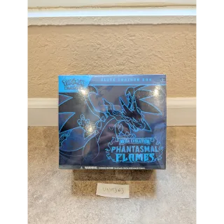 Pokémon TCG: Mega Evolution Phantasmal Flames Elite Trainer Box 9 Booster Packs