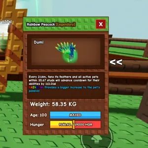 semi titan rb peacock