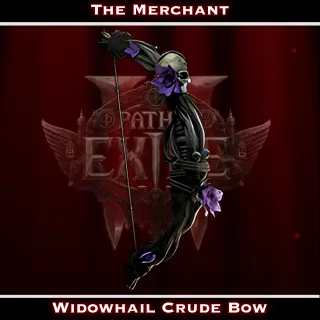 🩸POE2 - Widowhail Crude Bow