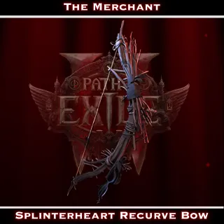 🩸POE2 - Splinterheart Recurve Bow