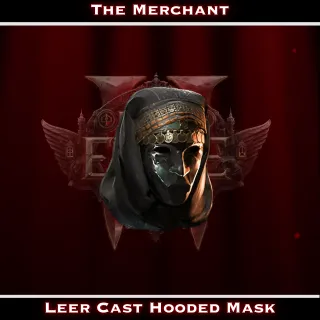 🩸POE2 - Leer Cast Hooded Mask