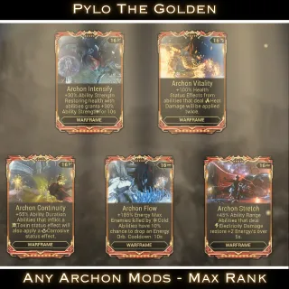 [ANY PLATFORM] Any Archon Mods - Max Rank