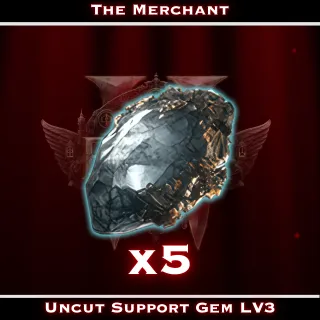 🩸POE2 - X5 Uncut Support Gems LV3