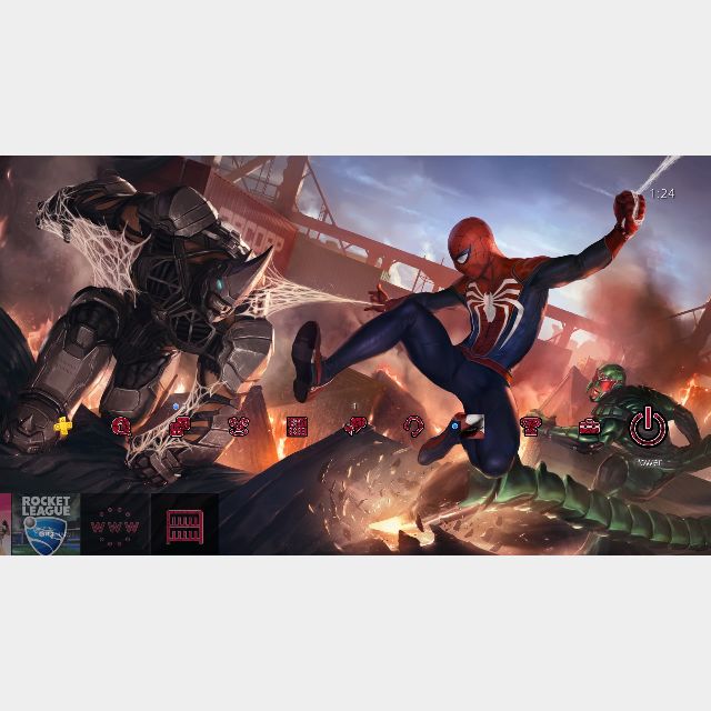 Marvels Spider Man Exclusive Battle Theme PS4 US Instant Delivery - PS4  Jogos - Gameflip