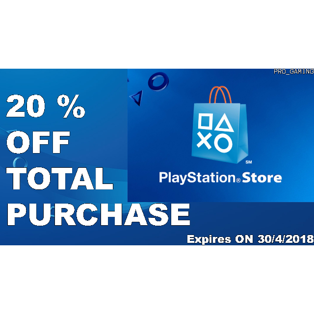 Discount Code 20 Playstation Store 20 Percent Discount
