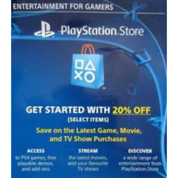 psn 20 off